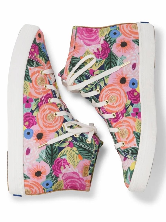 Keds Shoes - Keds X Rifle Paper Co. Kickstart Hi Juliet Sneaker High Top Floral Size 8.5